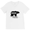 mommy bear V-Neck Tee
