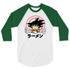 saiyan ramen 3/4 Sleeve Shirt