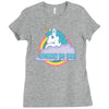 unicorn alway be you Ladies Fitted T-Shirt