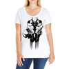 wolverine attack Ladies Curvy T-Shirt