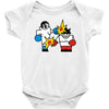 vector gamer boxing Baby Onesie