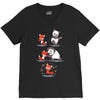 red fusion V-Neck Tee