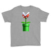 nintendo mario brothers piranha plant Youth Tee
