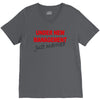 under new management just married mens black wedding present husband t V-Neck Tee