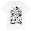 You Cant Scare Me I am Biker Brother T-Shirt