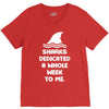 Sharks Dedicated A Whole Week To Me V-Neck Tee