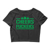 cheers fckers Crop Top