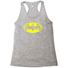 daddy  dad gift batman funny birthday fathers day Racerback Tank