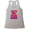 star spangled hammered Racerback Tank