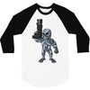 time traveling cyborg 3/4 Sleeve Shirt