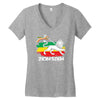 lion's den lion Women's V-Neck T-Shirt