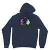 eggplant wizard and king hippo Unisex Hoodie