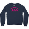 tribut t shirt john mellencamp   kleine rosa h&auml;user Crewneck Sweatshirt