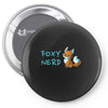foxy nerd Pin-back button