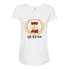 Queens Crown Maternity Scoop Neck T-shirt