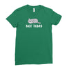 Cat Says Not Today Ladies Fitted T-Shirt