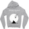david gilmour on island Zipper Hoodie