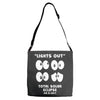 Lights Out, Total Solar Eclipse 08.21.2017 Adjustable Strap Totes
