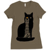 barad purr Ladies Fitted T-Shirt