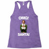 omg santa will ferrell Racerback Tank
