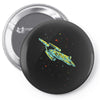 uss millennium enterprise Pin-back button