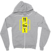 eat sleep golf golfing cool sport dad fathers day christmas gift t shi Zipper Hoodie