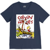 calvin hobbes V-Neck Tee