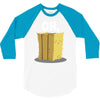 oh hay oh hey girl boy funny pun 3/4 Sleeve Shirt