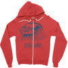 Death Wave Zipper Hoodie