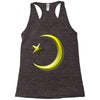 gay pride star and crescent Racerback Tank