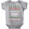 ugly christmas papi Baby Bodysuit