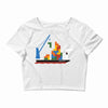 russian cargo Crop Top