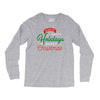 we wish you happy holidays &amp; merry christmas Long Sleeve Shirts