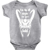 'i'm up all night to get loki' thor  avengers tom hiddleston funny Baby Bodysuit