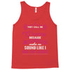 They Call Me Granny Partner In Crime Funny Tank Top