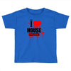 i love house music t shirt men logo3 new t shirt clothing design men Toddler T-shirt