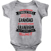 Super Cool Grandad Of A Freaking Awesome Grandson Baby Onesie