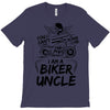 You Cant Scare Me I am Biker Uncle T-Shirt