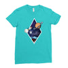 Space Triangle Ladies Fitted T-Shirt