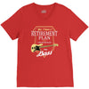 retirement plan V-Neck Tee