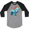 rainbow 3/4 Sleeve Shirt