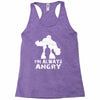 I'm Alway Angry Racerback Tank