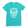 i'm a camping dad Ladies Fitted T-Shirt