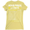 November Girl Facts Sagittarius Ladies Fitted T-Shirt
