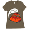 polite pete Ladies Fitted T-Shirt