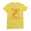 brooms are for amateurs 2 Ladies Fitted T-Shirt