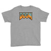 Wtf Doom Black Stroke Youth Tee