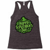 happy st. patrick's day Racerback Tank