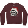 skull biker Crewneck Sweatshirt