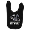 come play with my nuts Baby Bibs